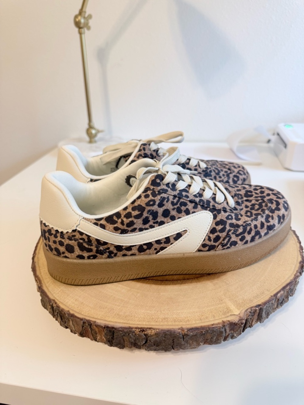 Dolce Vita Leopard Print Sneakers - Picture 5 of 13